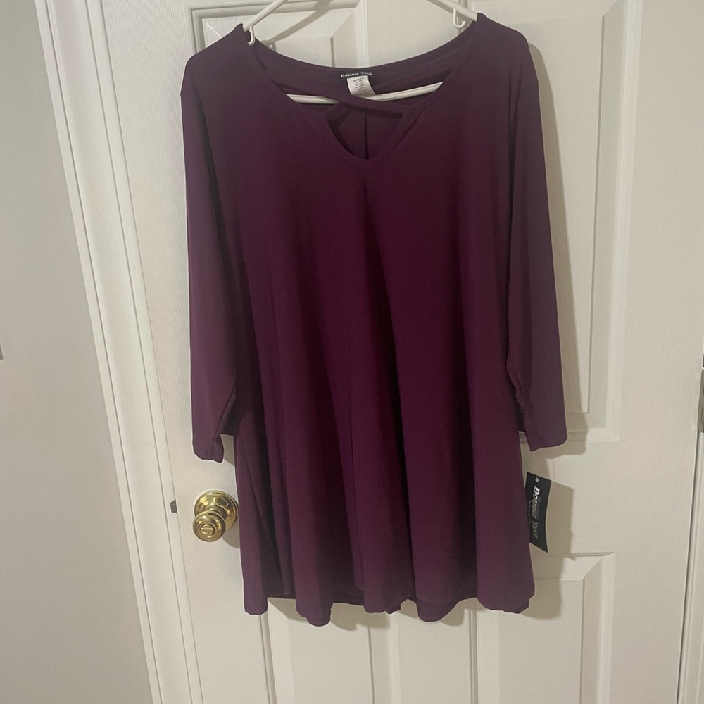 Elegant Purple Women's Top